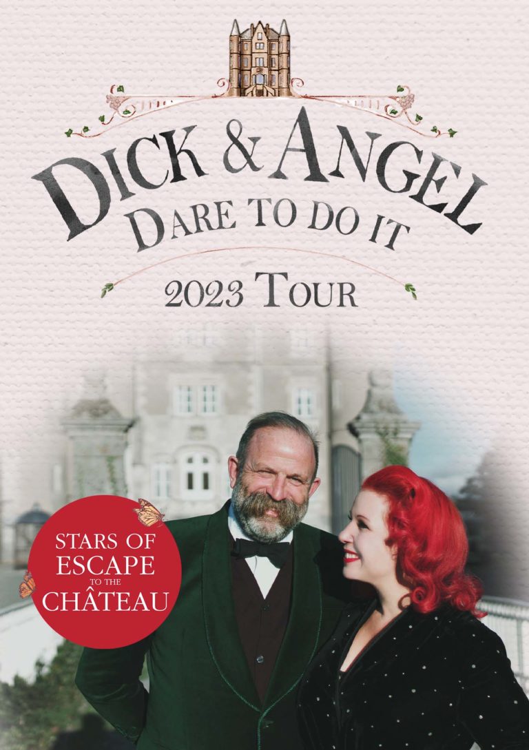 Dick & Angel from Escape To The Chateau announce Australian and NZ tour  – Feb March 2023