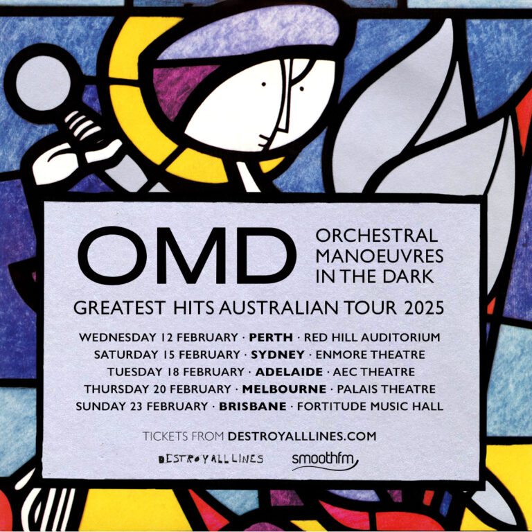 80s Icons Orchestral Manoeuvres In The Dark (OMD) return to Australia for the first time since 1987