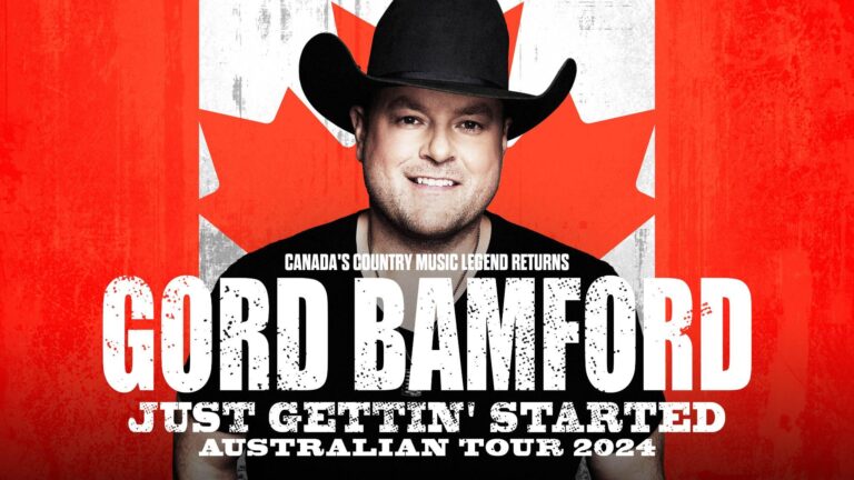 Canadian Country Music Legend Gord Bamford announces 2024 Australian Tour.