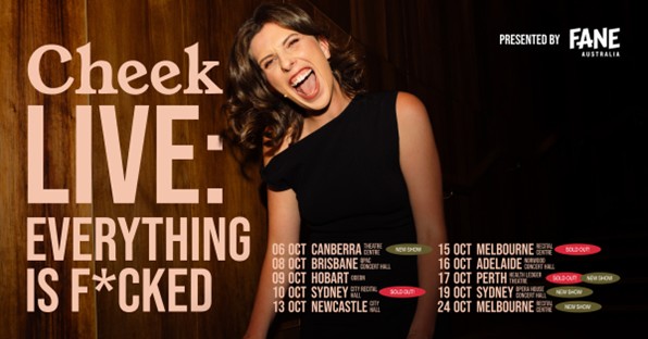 CHEEK LIVE: Everything is F*cked Hannah Ferguson announces 4 additional shows to her 2025 tour