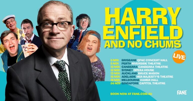 40 Years of Laughs, Legends & “Loadsamoney!” Harry Enfield is bringing his iconic comedy to Australia this November in a live national tour.