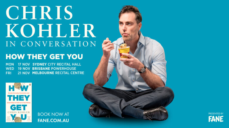CHRIS KOHLER LIVE IN CONVERSATION WITH SPECIAL GUEST MARK HUMPHRIES