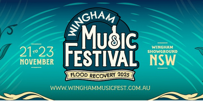 The Wingham Music Festival announces it will proceed this year as a Flood Recovery Celebration of Music, Community & Connection